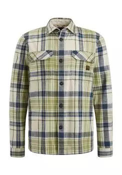 Рубашка фланелевая, стандартного кроя, длинный рукав, воротник Кент, мужская PME LEGEND, цвет Sage