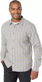 Рубашка фланнаган с длинным рукавом Toad&Co, цвет Heather Grey II