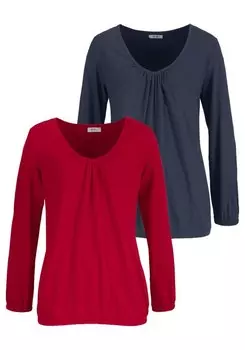 Рубашка FLASHLIGHTS, цвет Navy/Red