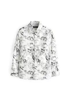 Рубашка FLORAL Next, цвет white floral