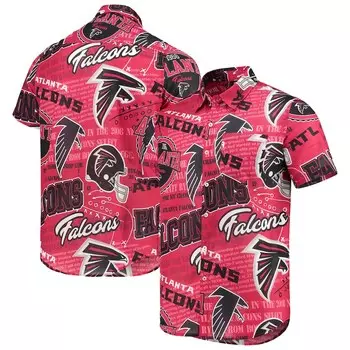 Рубашка FOCO Atlanta Falcons, красный