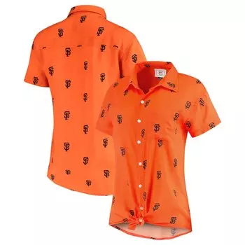 Рубашка FOCO San Francisco Giants, оранжевый