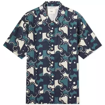 Рубашка Folk Gabe Vacation, цвет Coil Print