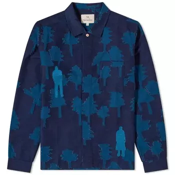 Рубашка Folk Patch, цвет Indigio