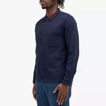 Рубашка Folk Patch, темно-синий