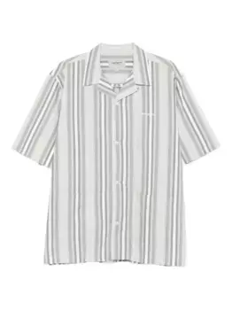 Рубашка Folsey в полоску с короткими рукавами CARHARTT WIP, зеленый