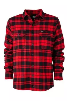 Рубашка FORSBERG Regular fit Button Up Reyvo, красный