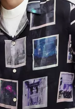 Рубашка FOTOS AllSaints, черный