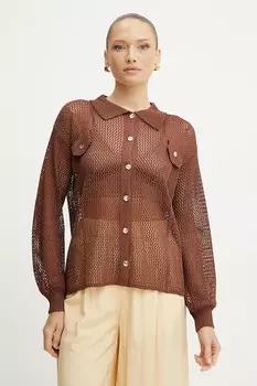 Рубашка Fracomina, коричневый