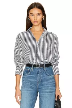 Рубашка FRAME The Oversized, цвет Blanc Multi