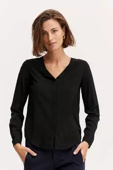 Рубашка Fransa Blusenshirt, черный
