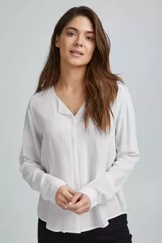 Рубашка Fransa Blusenshirt, серый