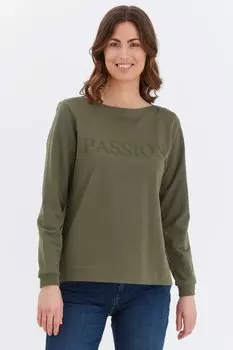Рубашка Fransa Sweatshirt FRFXTESWEAT 1 20609895, зеленый