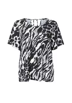 Рубашка frapp, цвет Black Offwhite