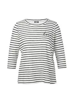 Рубашка frapp, цвет Black/ Offwhite