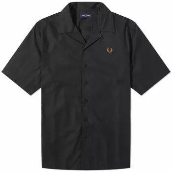 Рубашка Fred Perry Chequerboard Vacation, черный