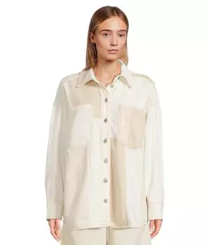 Рубашка Free People Ivory Mountain Roads Shirt, цвет Mixed