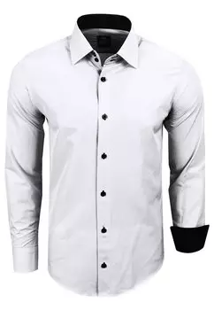 Рубашка FREIZEIT-HEMD Rusty Neal, цвет wei / schwarz