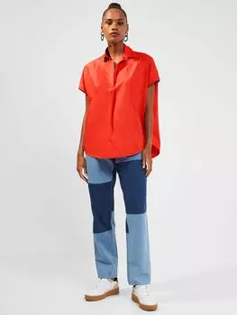 Рубашка French Connection Rhodes, красная