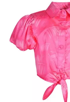 Рубашка Fun&Fun, неоновый розовый
