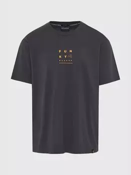 Рубашка Funky Buddha, антрацит