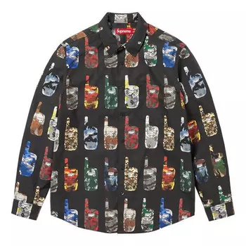 Рубашка fw23 week10 walkie talkie shirt 'multicolor' Supreme, мультиколор
