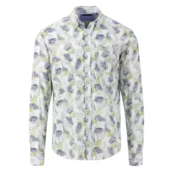 Рубашка Fynch Hatton 14035080, серый