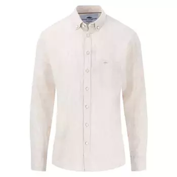 Рубашка Fynch Hatton 15046160 Linen Fine Stripe, бежевый
