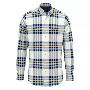 Рубашка Fynch Hatton Big Checks, белый