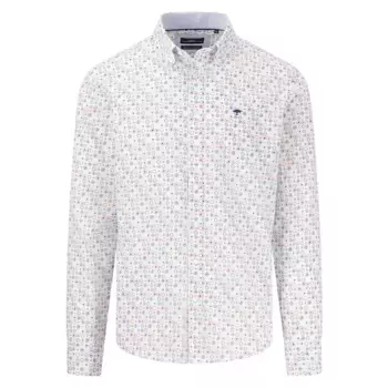 Рубашка Fynch Hatton Colorful Combi Prints, белый