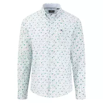 Рубашка Fynch Hatton Premium Flower Prints, белый