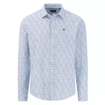 Рубашка Fynch Hatton Prints On Structure, синий