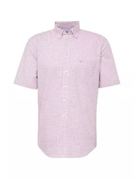 Рубашка FYNCH-HATTON Regular fit Button Up Classic Vichy, цвет Orchid