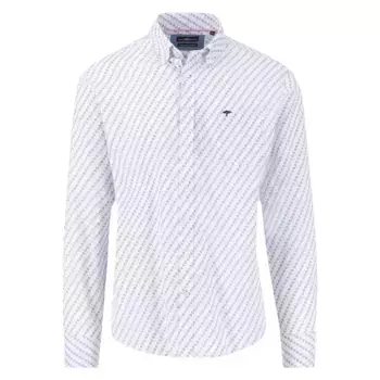 Рубашка Fynch Hatton Seasonal Combi Print, белый