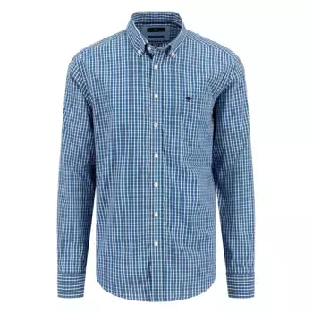 Рубашка Fynch Hatton Small Check. B.D, синий