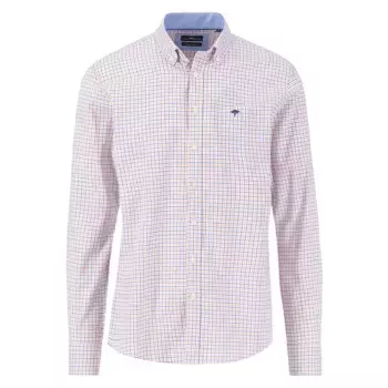 Рубашка Fynch Hatton Summer Oxford Check, оранжевый