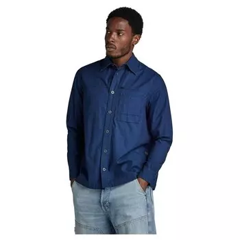 Рубашка G-Star 1-Pocket Regular Fit, синий