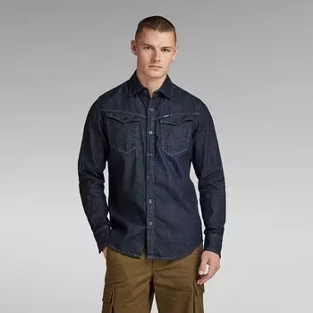 Рубашка G-Star Arc 3D Slim Fit, синий