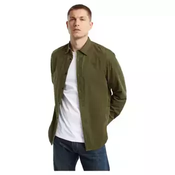 Рубашка G-Star Clean, зеленый