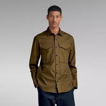 Рубашка G-Star D22971-D384 Regular Fit, зеленый