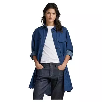 Рубашка G-Star Oversized Flap Pocket Ev, синий