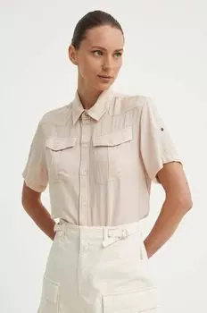 Рубашка G-Star Raw, бежевый