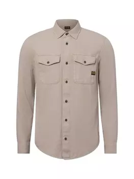 Рубашка G-Star Raw, бежевый