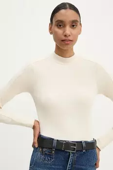 Рубашка G-Star Raw с длинными рукавами, бежевый