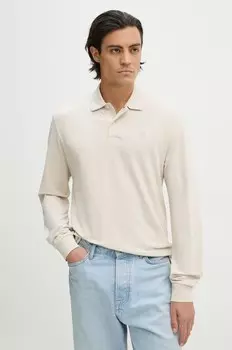 Рубашка G-Star Raw с длинными рукавами, бежевый