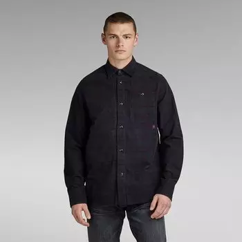Рубашка G-Star Workwear Panel Regular Fit, черный