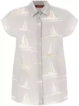 Рубашка Gaetana MAX MARA, серый