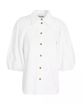 Рубашка Ganni, белый