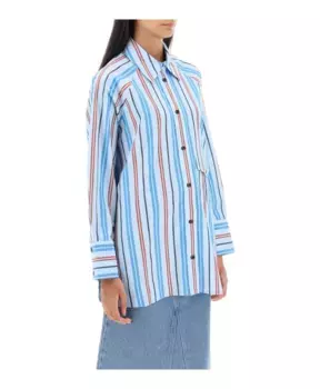 Рубашка Ganni, мультиколор