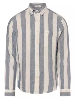 Рубашка Gant, цвет indigo ecru